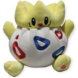 Pokemon Togepi Pokemon Center Japan Plush Johto Region 7" 2018 Rare